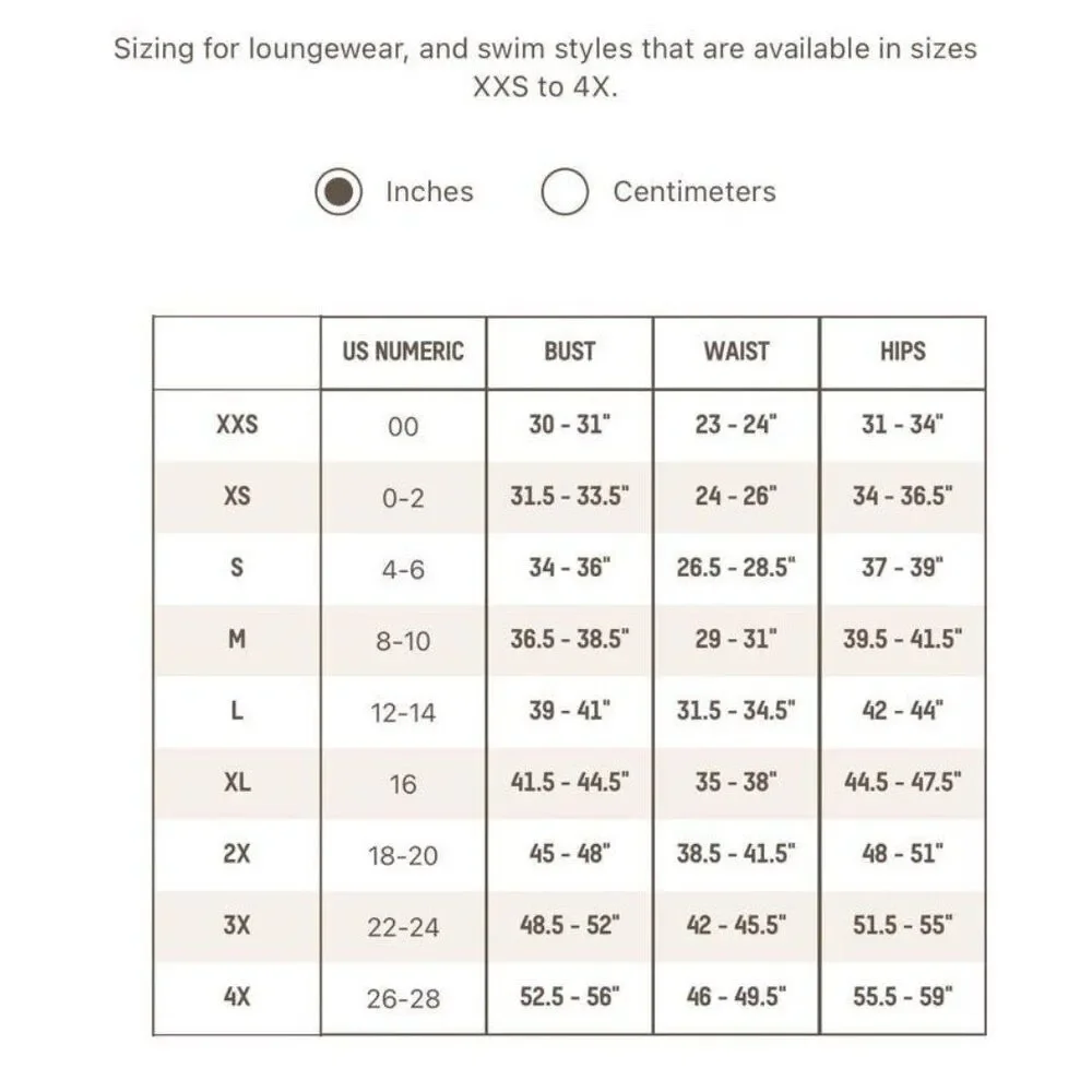 SKIMS Swim Plunge Bikini Top 3X Desert NWT Sculpting Minimalist